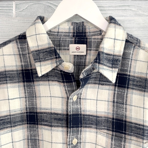 AG Adriano Goldschmied Men’s Colton Flannel Shirt - Picture 11 of 13